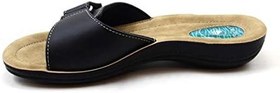 Resim Ceyo 9808-15 Topuk Jelli Anatomik Taban Kadın Terlik Siyah 36-40 
