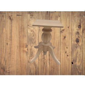 Resim Bengimobilya Baba Ayak Masa Ayak Ham Ahşap Ihlamur Ağacı 90-100-110-120 Cm Ku 