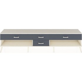 Resim Arges Tv Ünitesi 4 Çekmeceli 220x30x51 Aytaşı-antrasit Antrasıt/antrasıt - Aytası 