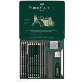 Resim Faber Castell Pitt Gaphite Seti 19 Parça 