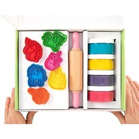 Resim ChildGen Unicorn Doğal Oyun Hamurları Premıum Kutu Set 