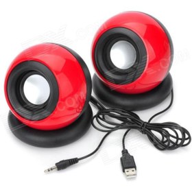 Resim WOZLO Usb 2.0 Hoparlör 1+1 Ses Bombası Usb Stereo Speaker 