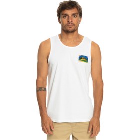 Resim Quiksilver Erkek Atlet Colourflow Beyaz Günlük Giyim 