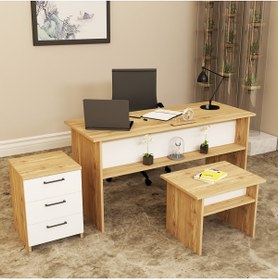 Resim Kalender Dekor Merkür-1-2-3 Ofis Büro Masası Takımı 