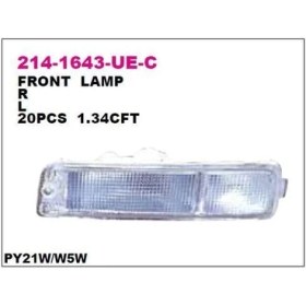 Resim DEPO-214-1643L-UE-C - Tampon Sınyal Lambası Sol-(Beyaz)-(Mıtsubıshı: L200 99>05 ) 