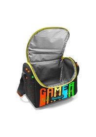 Resim Minosso Gamer Desenli Erkek Çocuk Thermo Beslenme Çantası 3009 Kırmızı 