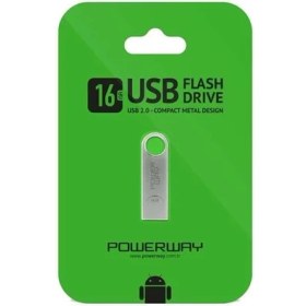 Resim Powerway 16 GB Metal USB 2.0 Flash Bellek 