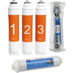 Resim Sulook Waterlife Su Arıtma Cihazı Uyumlu Tak-çevir 5'li Filtre Seti, Lg Membranlı 