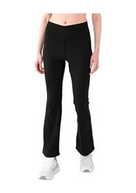 Resim Musclecloth Aura Cross Flare Pantolon Siyah 
