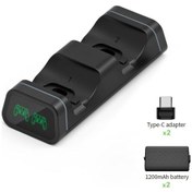 Resim Xbox Series S X Oyun Kolu Dock Wireless Controller Şarj Istasyonu Göstergeli 1200 Mah 
