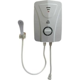 Resim Beyaz Elektrikli Şofben, Hızlı ve Güçlü Sıcak Su Kaynağı 