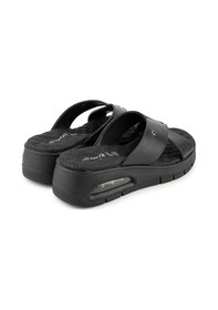 Resim Muya Kihi Anatomik Air Max Tabanlı Topuk Dikeni Kadın Terlik Siyah 