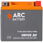 Resim Arc 12 Volt 5 Amper Yatay Motosiklet Aküsü Üretim Tarihi: 2024 