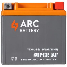 Resim Arc 12 Volt 5 Amper Yatay Motosiklet Aküsü Üretim Tarihi: 2024 