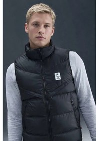 Resim Nike Air Max Storm Fit Men's Windrunner Gi Black Waistcoat Spor Yelek Siyah 