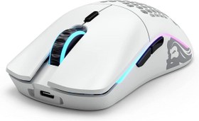 Resim Glorious Model O- Minus Kablosuz Mat Beyaz Orta\u002FKüçük El RGB Oyuncu Mouse GLO-MS-OMW-MW 