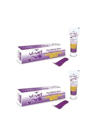 Resim Vi-Vet Hassas Ciltler için Unisex Tüy Dökücü Krem 100 ML x 2 