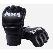 Resim 1 Çift MMA Boks Eldiveni, Yarım Parmak Vuruş Eldiveni, Eğitim Eldivenleri, Cadılar Bayramı Hediyeleri 