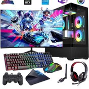 Resim I5 12400F 16GB DDR4 512GB M2 12GB RTX4070 24\ 100Hz Mon. Oyun Bilgisayarı (Gaming SET) 