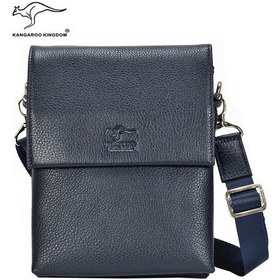 Resim Sırt Çanta Erkek Moda Hakiki Deri Postacı Kangaroo Kıngdom 8188K 