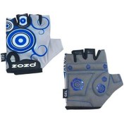 Resim ZOZO-Çocuk Eldiveni-Silikon Jelli Çocuk Bisiklet eldiven Mavi Small 