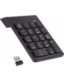Resim Daisy Home AL-2021 USB Numpad Keypad Kablosuz Numerik Klavye USB Numaratör Tuş Takımı 