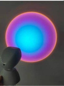 Resim Gün batımı hafif robot mini astronot Çok Renkli 