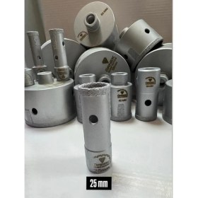 Resim Örnek Mermer Sulu Vakumlu Karot 25 mm 