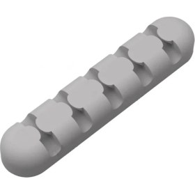 Resim Mena Rise Yapışkanlı Kablo Düzenleyici Organizer Gri 