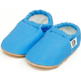 Resim Desenli Bebek Patiği, Kaydırmaz Taban, Ev Kreş Ayakkabısı Panduf 001 