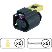 Resim Bosch Oksijen Sensörü Soketi 6 Pin Kablosuz 