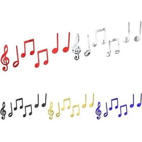 Resim Novahub Siyah Dayanıklı Ayna Çıkartması Üç Boyutlu Uzun Ömürlü Süs Siyah Siyah 