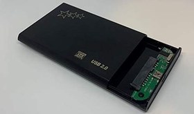 Resim 2.5 inç Usb 2.0 Sata Ssd Harddisk Hdd Harici Kutu Plastik DD-120 