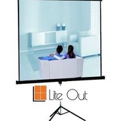 Resim Lıteout 200X200 Ayaklı Projeksiyon Perdesi 