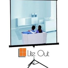 Resim Lıteout 200X200 Ayaklı Projeksiyon Perdesi 