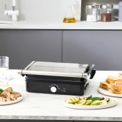 Resim Cookplus x Karaca Inox 2000W Izgara ve Tost Makinesi 4 Dilim 