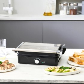 Resim Cookplus x Karaca Inox 2000W Izgara ve Tost Makinesi 4 Dilim 