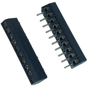 Resim Klemens 10 Pin 3.5Mm Pcb Tip Klemens - Siyah (10 Adet) 