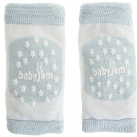 Resim Babyjem Örgü Emekleme Dizliği Mavi 
