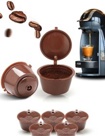 Resim dolce gusto 4 Adet Kahve Kapsülü (tekrar Kullanılabilir) 