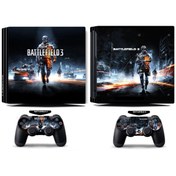 Resim cosy home gift Battlefield 3 Playstation 4 Pro Full Sticker Kaplama 