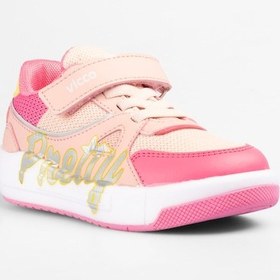 Resim Vicco Pretty Baskılı Kız Bebek Pudra Sneaker Pudra 