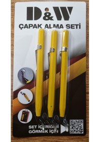 Resim Dw 3 Parça Sabit Bıçaklı Çapak Alma Dwz3801052 