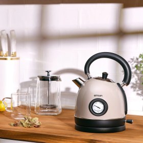 Resim Emsan Turtle Kettle Beige 