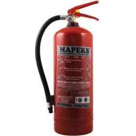 Resim Yangın Söndürücü 6kg Abc Manometreli Mapeks 401118 