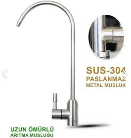 Resim Reverse Osmosis Su Arıtma Musluğu Paslanmaz 304 Lüks Aç Kapa Tezgah Üstü Musluk Kolay Montaj Lüks Musluk 