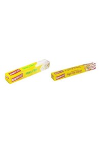 Resim Streç Film 30 Cm X 33 Mt Ve Hazır Kesilmiş 16 Adet Pişirme Kağıdı 1 X 16 Adet 