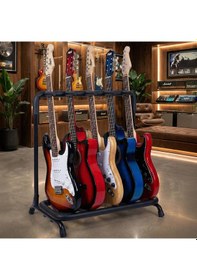 Resim Lastvoice Gtr-05 Profesyonel 5'li (Beşli) Gitar Standı Sehpası 