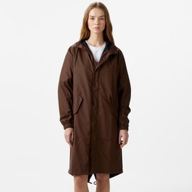 Resim Rains Fishtail Parka W3 Kadın Kahverengi Yağmurluk 