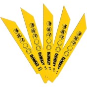 Resim DT2353 203 mm Tilki Kuyruğu Testere 5 Li Paket 